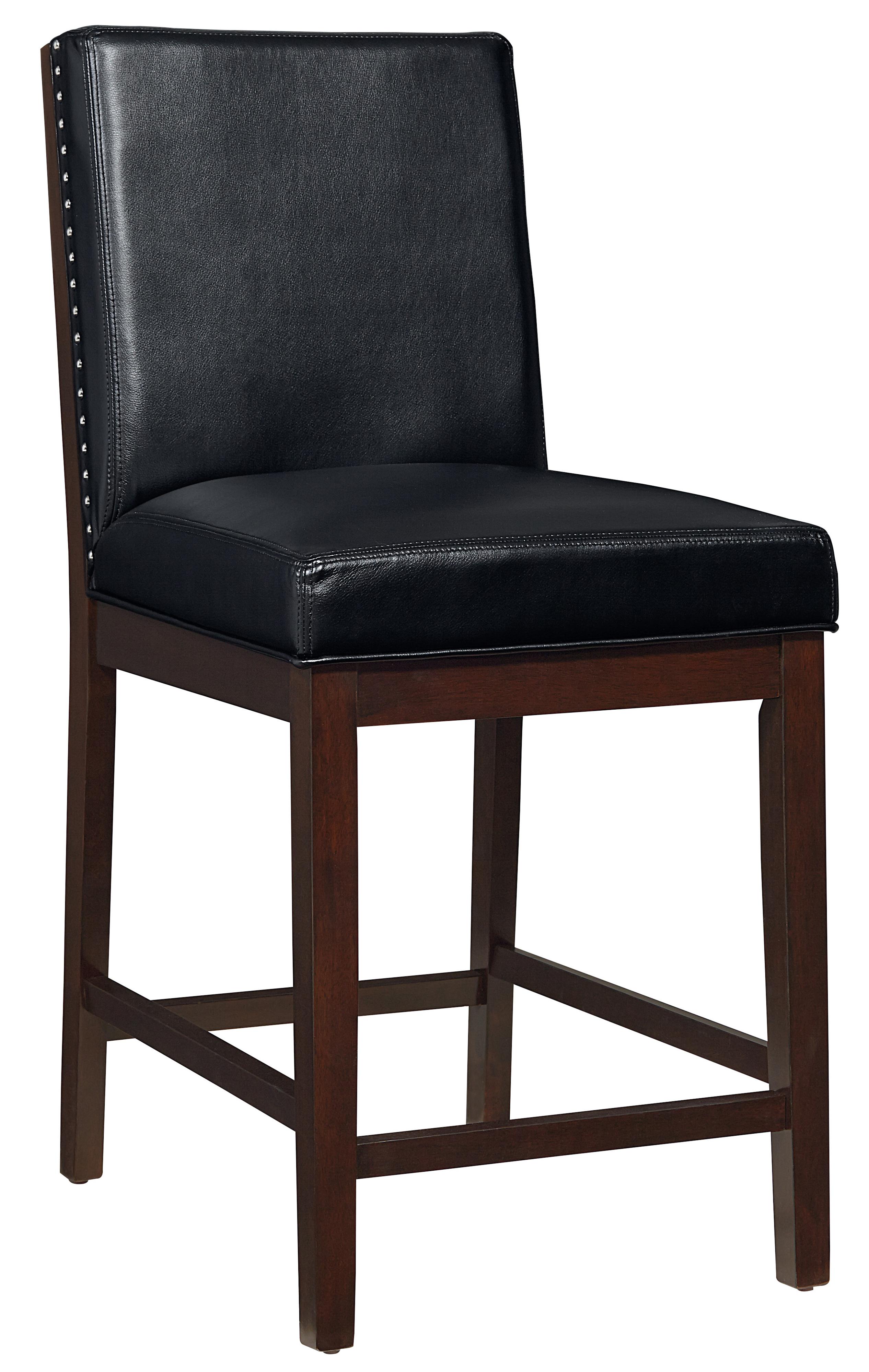 Counter Height Chair with Nail Head Trim by Standard Furniture ...