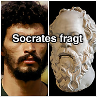 Socrates fragt