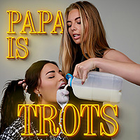 Papa is trots