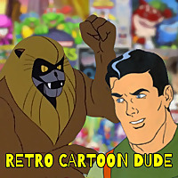 Retro Cartoon Dude
