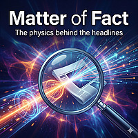 Matter of Fact: A play on "matter" (physics) and "facts" (news).