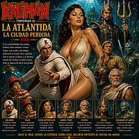 Kalimán | 10 La Atlántida La Ciudad Perdida - 1966