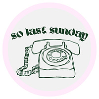 so last sunday