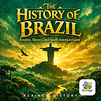 The History of Brazil: Empire, Slavery, and South America's Giant — Fexingo History