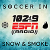 Soccer In Snow & Smoke