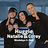 Huggie, Natalie and Corey
