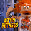 Reppin Fitness with Brick Headstrong