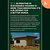 Building Tomorrow: The Role of 3D Printing in Sustainable Housing Solutions