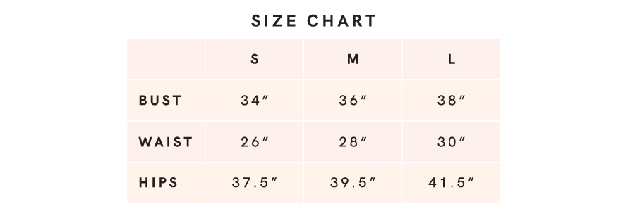 Size Chart  Find Your Perfect Fit