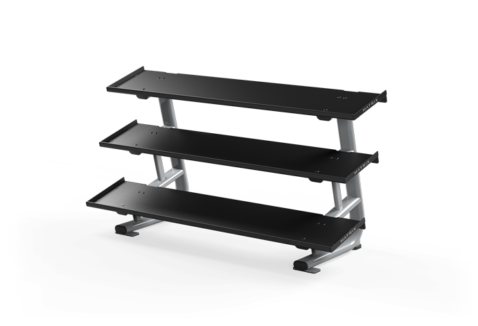 MG-A536 - 3-tier Flat-tray Dumbbell Rack (185 cm / 73") - 2019