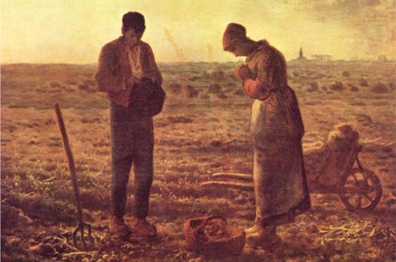 2654milletthean_00000001861 'The Angelus' by Jean-Francois Millet (1859)