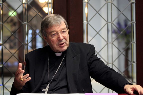 FILE PHOTO OF CARDINAL GEORGE PELL OF SYDNEY Cardinal George Pell of Sydney (CNS)