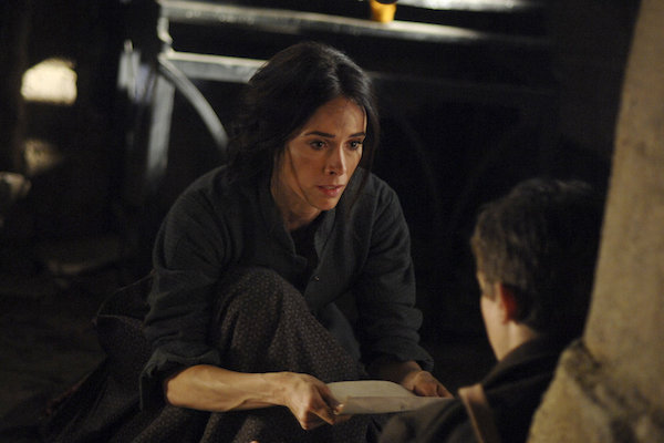 TIMELESS -- "The Alamo" Episode 104 -- Pictured: Abigail Spencer as Lucy Preston -- (Photo by: Sergei Bachlakov/NBC)