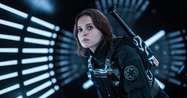 Rogue One: A Star Wars Story Jyn Erso (Felicity Jones) Ph: Jonathan Olley ©Lucasfilm LFL 2016.