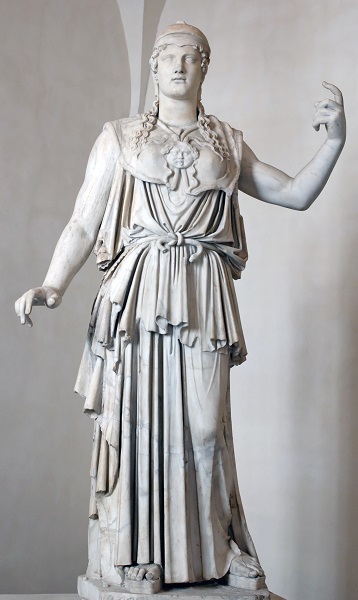 Athena statue signed by Antiokhos1st 1st Century BCE