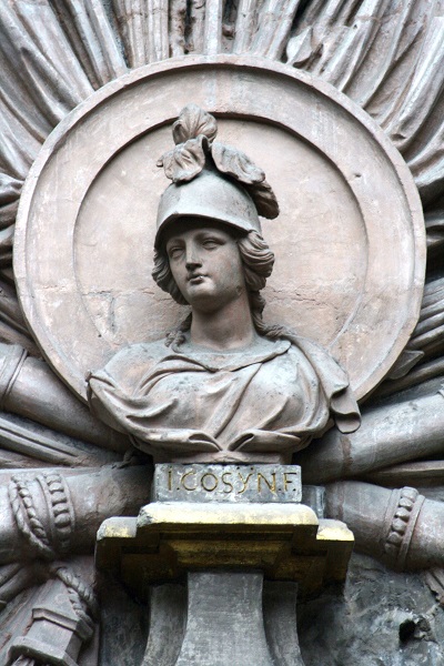 Bellona statue by Jean Cosyn (1697)