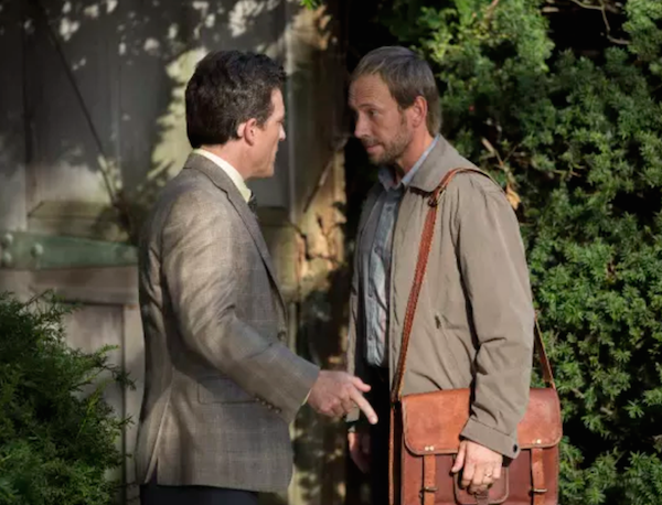 Hi, Mr. Holland, nice satchel. Very recognizable. Sahll we go somewhere private to talk? I’m definitely not going to murder you.