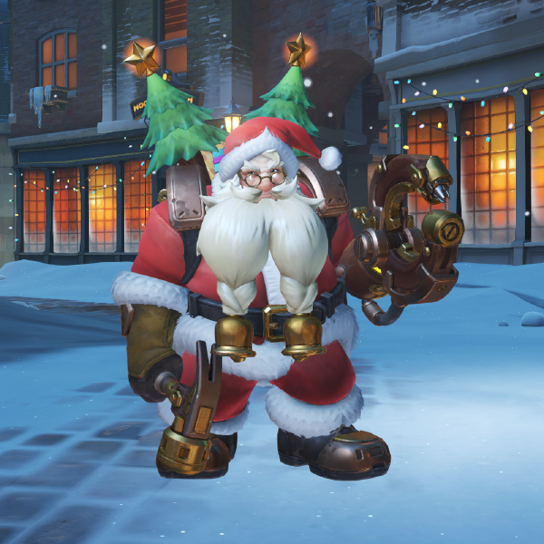 top 10 event skins from overwatchs first year geek girl authority overwatch mei christmas skin