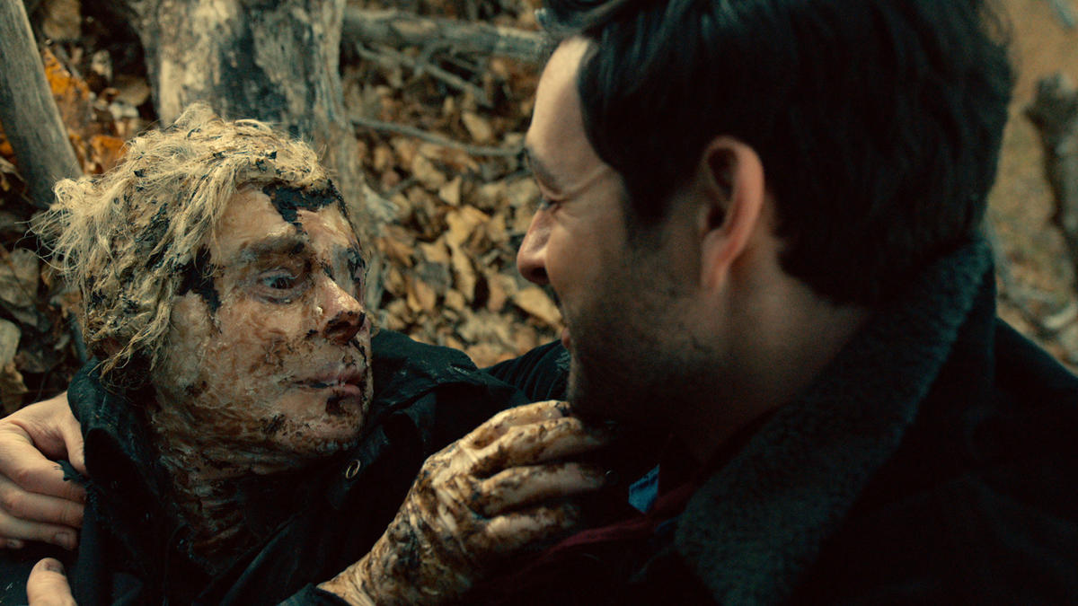Wynonna Earp Digging Up Bones Levi and Fish