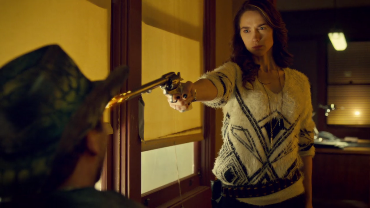 Wynonna Earp Bury Me with My Guns On Wynonna Earp Shooting Peeper