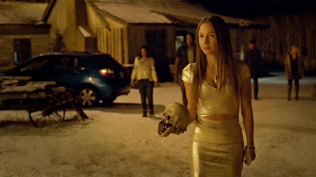Wynonna Earp Walkin' After Midnight Waverly with the Skull