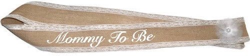 Geeky Baby Shower Wynonna Earp Burlap Lace Mom To Be Sash by CrazyCraftersFun etsy