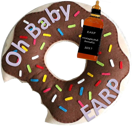 Geeky Baby Shower Wreath Wynonna Earp Composite Donut Whiskey By JtruDIY