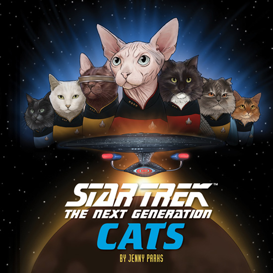 Geek Girl Authority Ready Room Star Trek The Next Generation Cats Chronicle Books