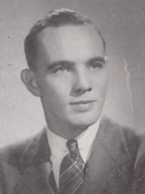 Attached photograph of Ensign Bruce