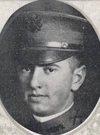 Attached photograph of Second Lieutenant Casey