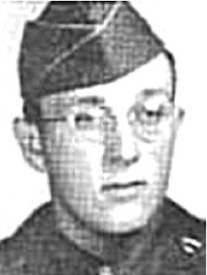 Attached photograph of Private First Class Christensen