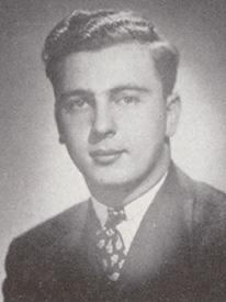 Attached photograph of Second Lieutenant Glick