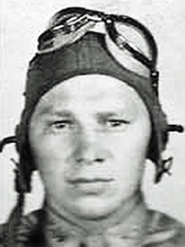 Attached photograph of Second Lieutenant Hanson