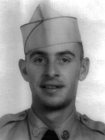 Attached photograph of Corporal Hardinger