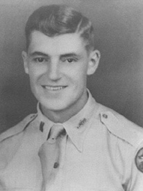 Attached photograph of Second Lieutenant Judy