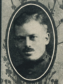 Attached photograph of First Lieutenant Lewis