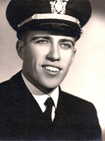 Attached photograph of Ensign McCormick