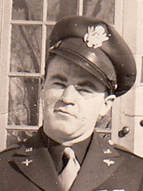 Attached photograph of Second Lieutenant Prees