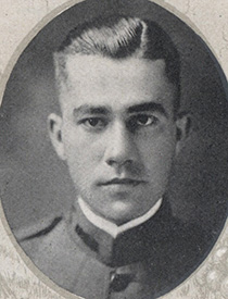 Attached photograph of First Lieutenant Priddy