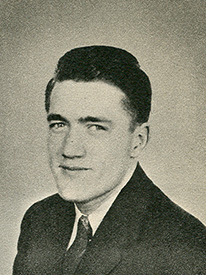 Attached photograph of Ensign Roberts