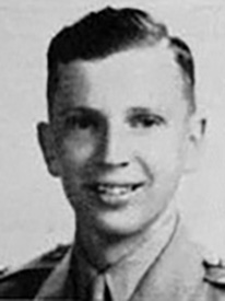 Attached photograph of Second Lieutenant Smart
