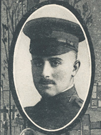 Attached photograph of Lieutenant Sturtevant