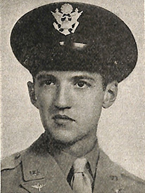 Attached photograph of Second Lieutenant Wheary