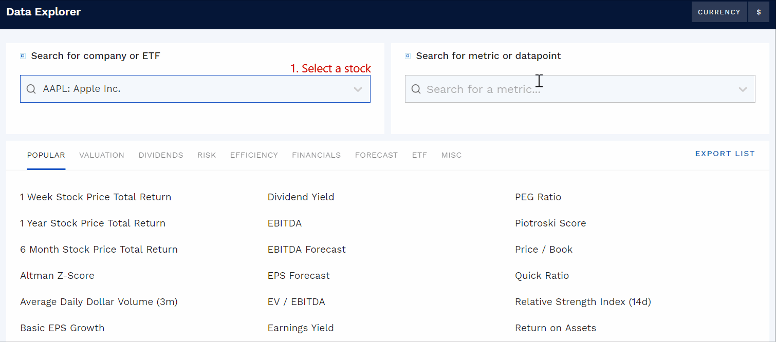 find out how often are dividends paid with the data explorer