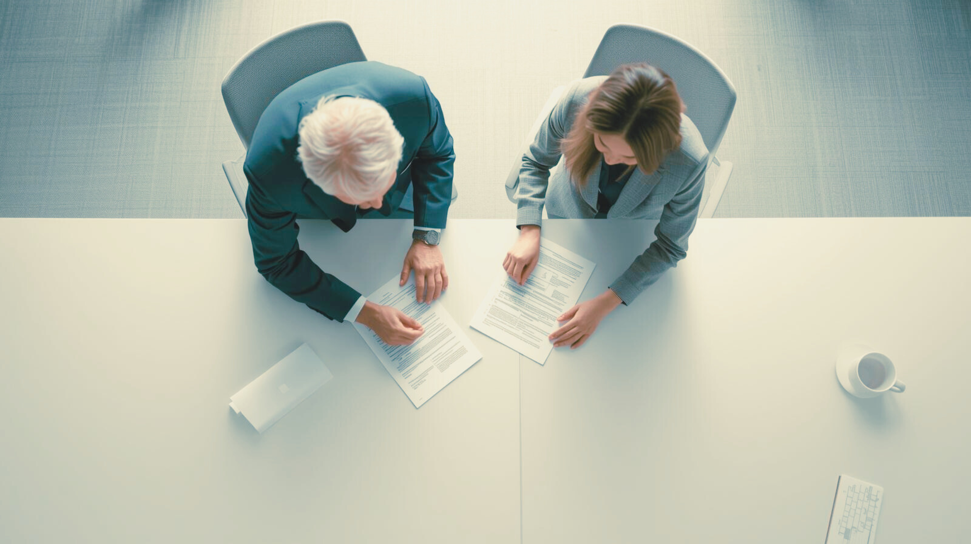 Colleagues-talking-in-modern-office