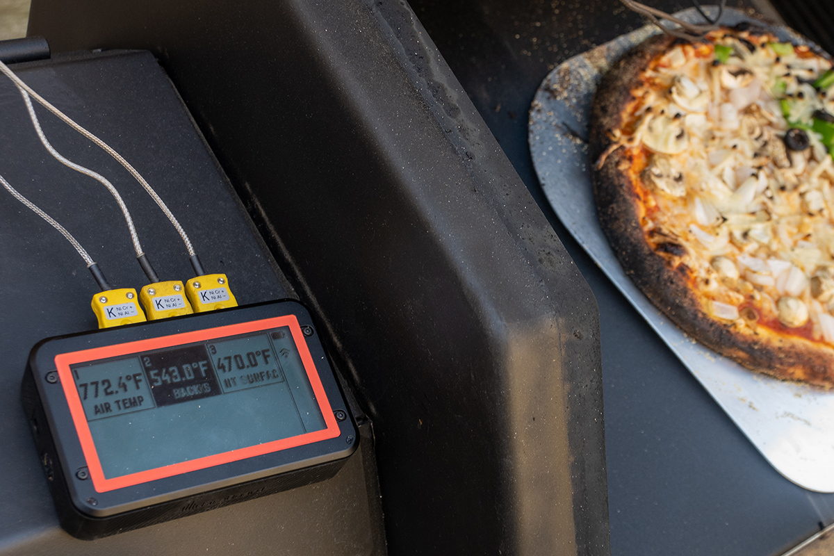 Baking Pizzas with the Yoder Pizza Oven FireBoard Labs