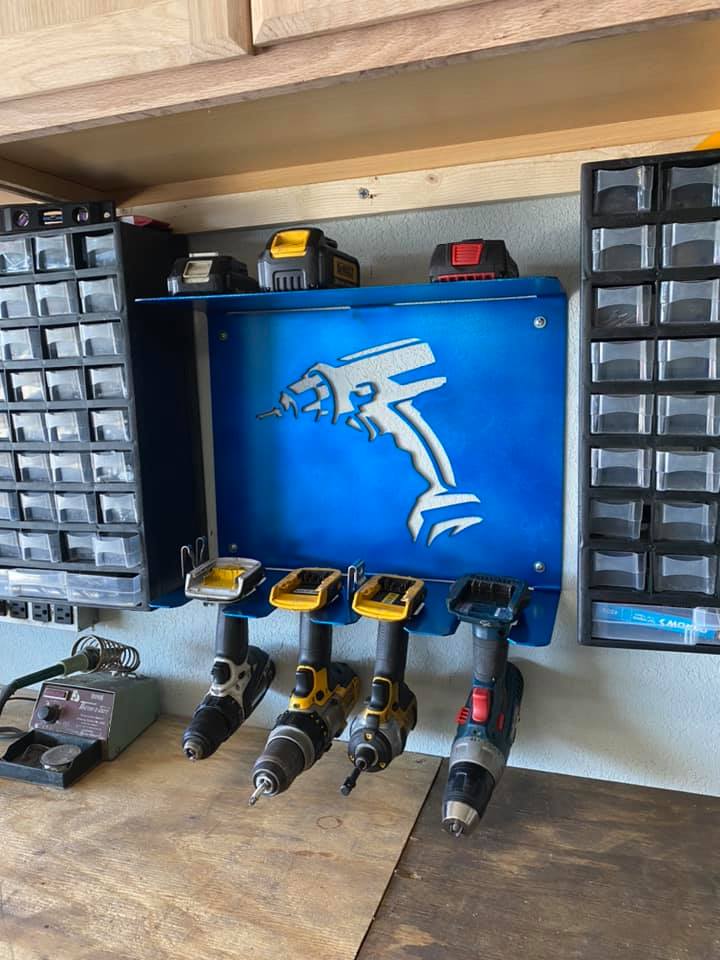 Cordless Drill Wall Holder FireShare Langmuir Systems