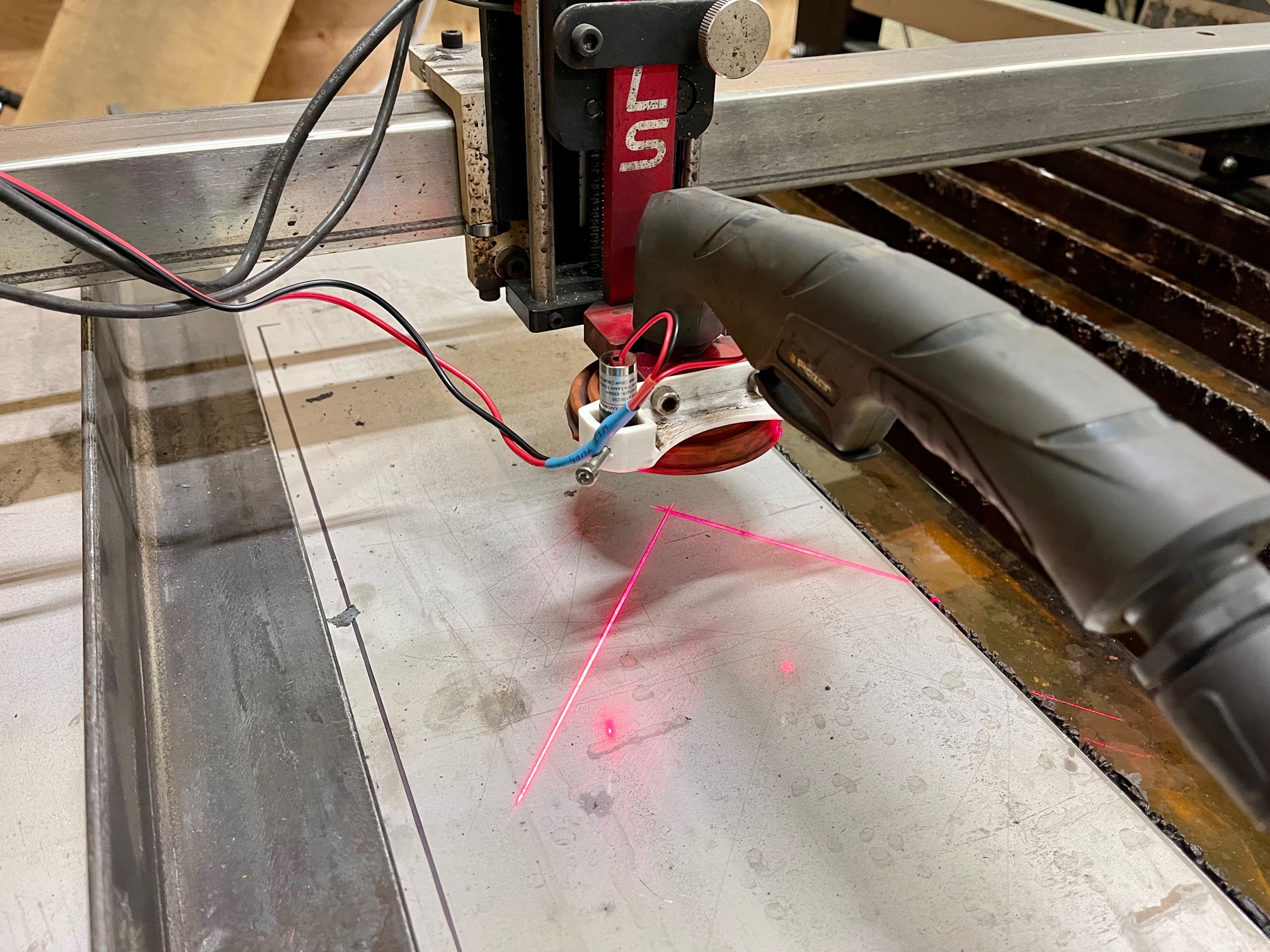 laser crosshair FireShare Langmuir Systems