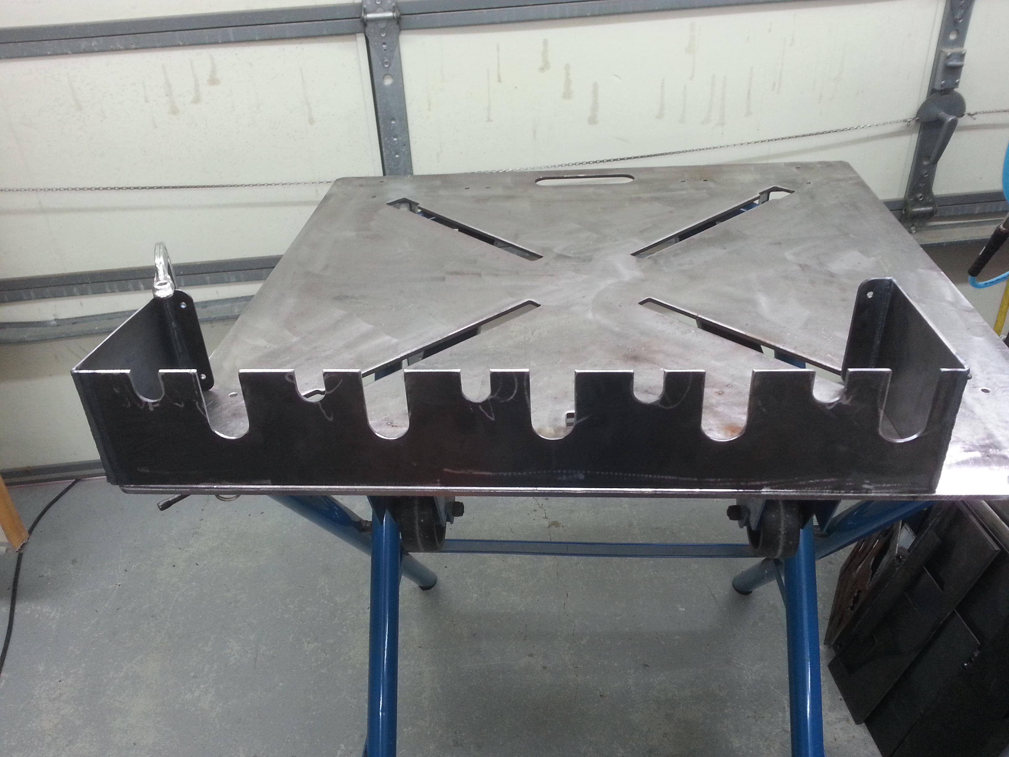 Compact angle grinder rack FireShare Langmuir Systems