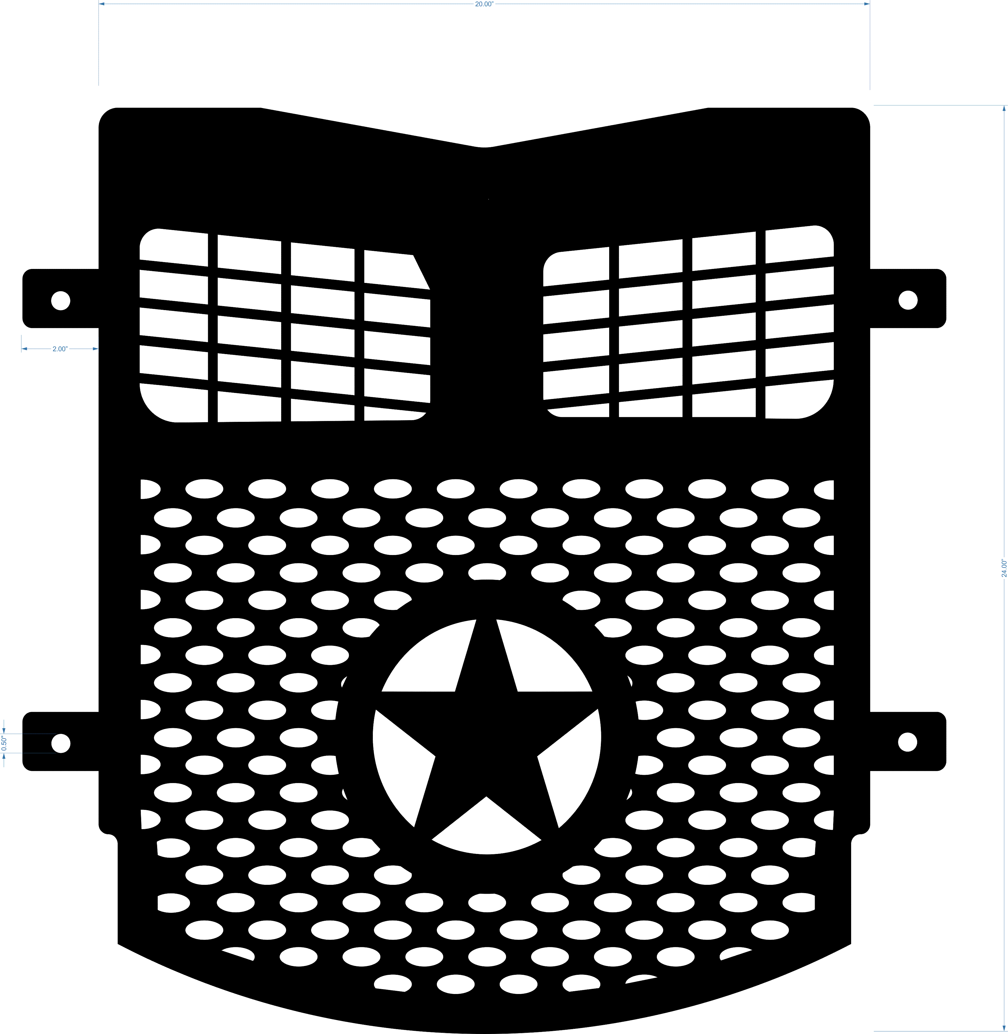 Kubota L2501 grill guard FireShare Langmuir Systems